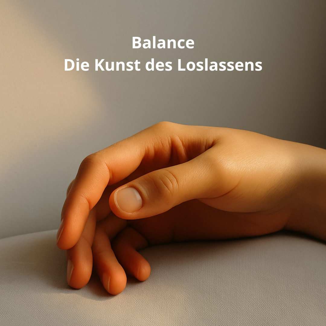 Balance - Die Kunst des Loslassens